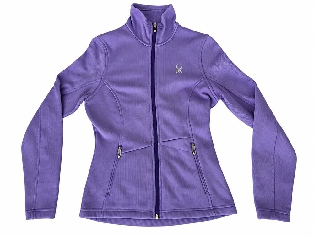 Spyder Women's Purple Core Sweater Fleece Jacket Size S/P